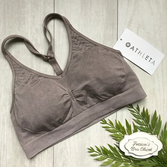 athleta mesh around bra